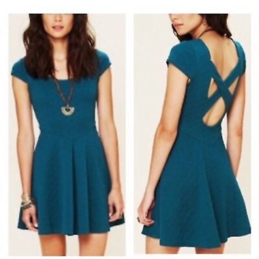 HOST PICK 💙 Vintage Free People - Show Me Your Back Dress